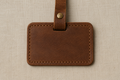 Leather label