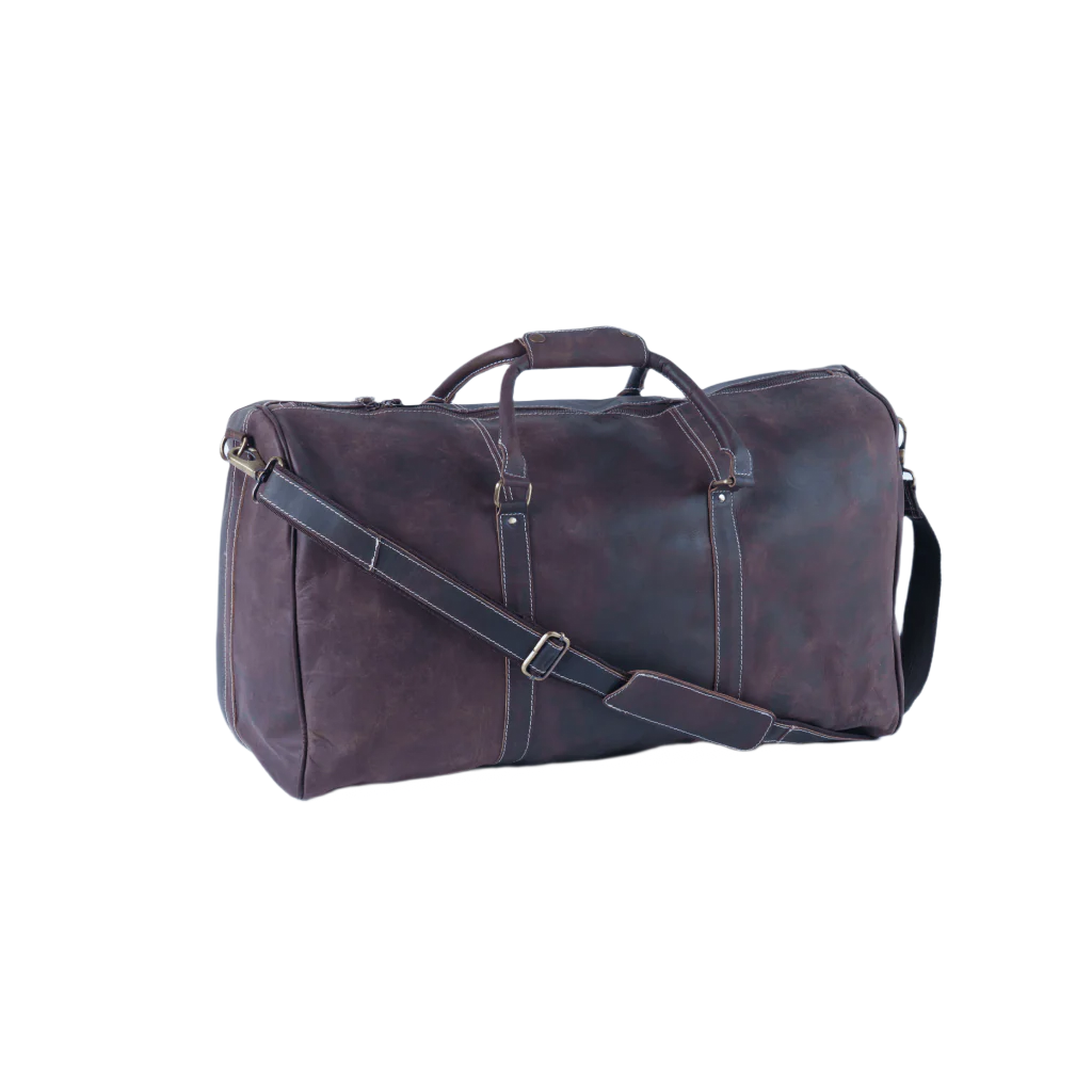 Havynhide Hyderabad Leather Duffle Bag by Havynhide — view 3 of 8