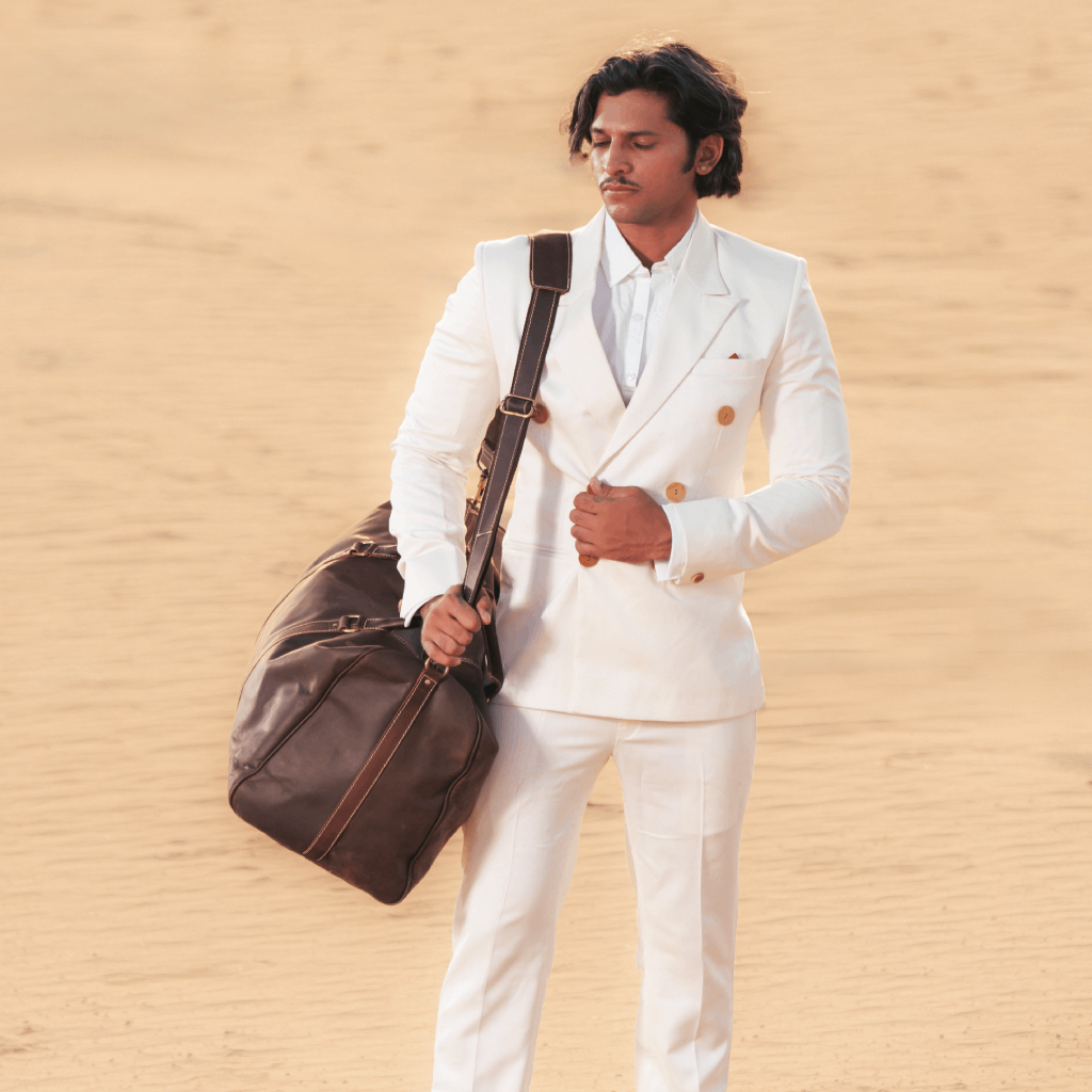 Havynhide Hyderabad Leather Duffle Bag by Havynhide — view 8 of 8