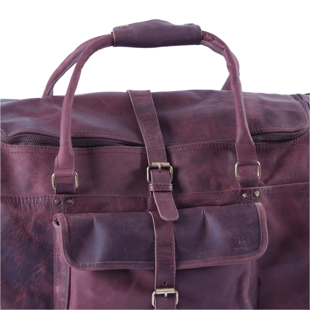 Havynhide Kolkata Leather Duffle Bag by Havynhide — view 5 of 7