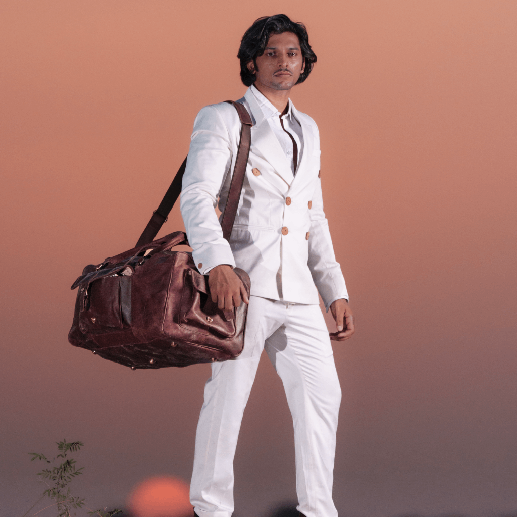 Havynhide Kolkata Leather Duffle Bag by Havynhide — view 7 of 7