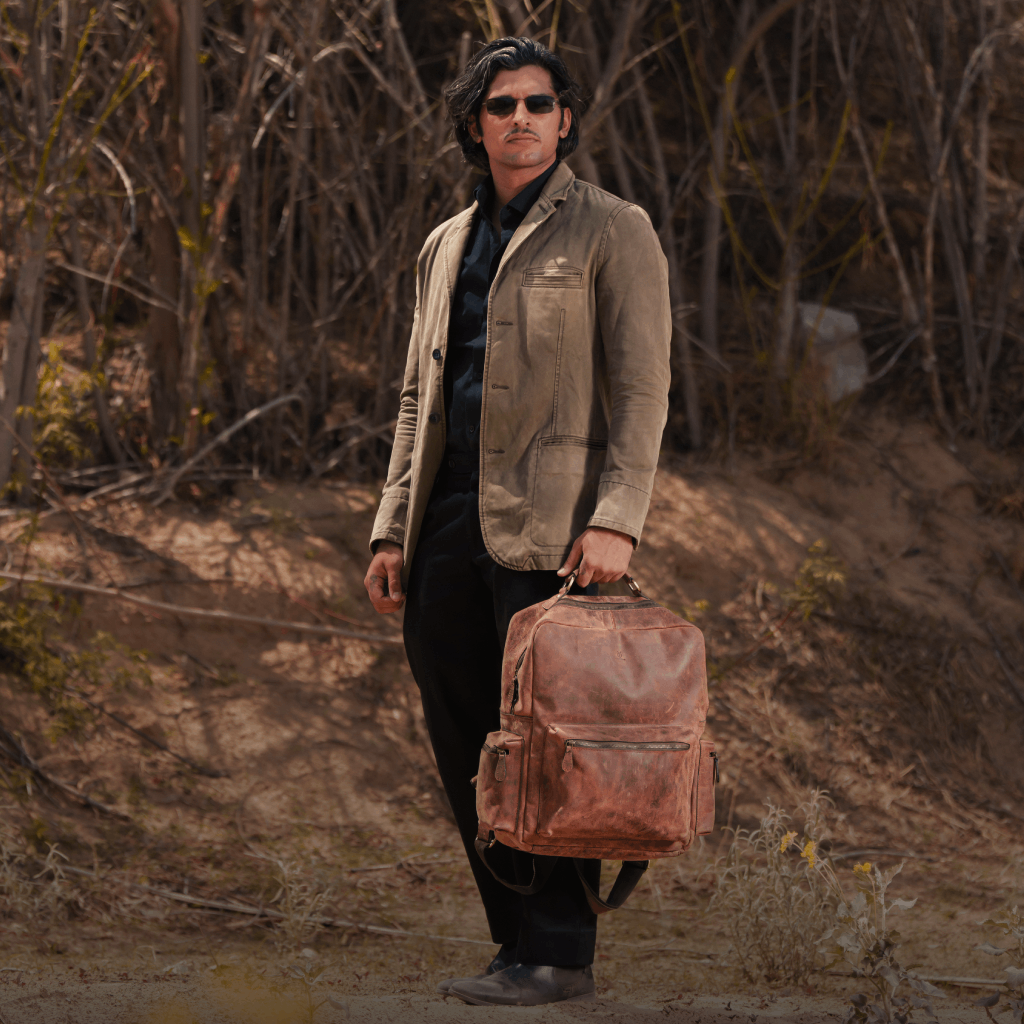 Kapil leather backpack by Havynhide — view 2 of 9