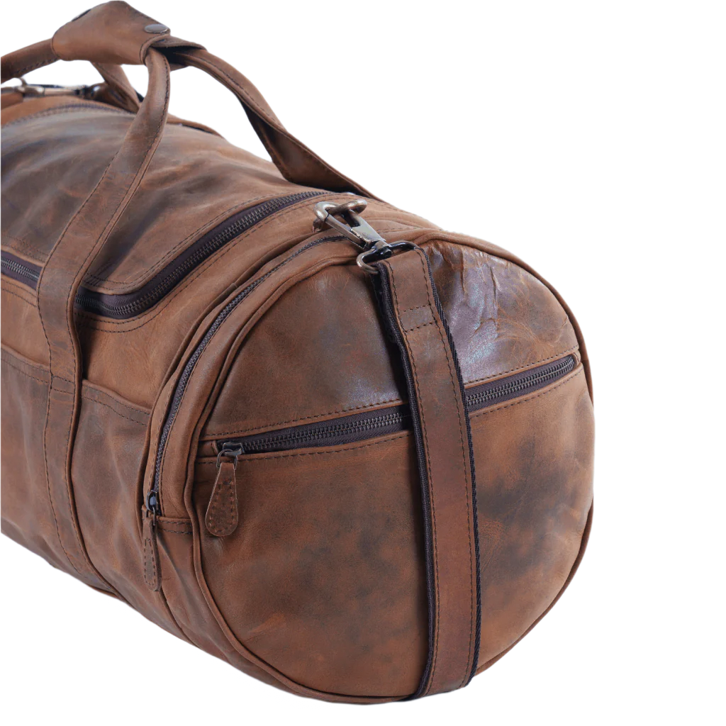 Havynhide Rishikesh Leather Duffle Bag by Havynhide — view 6 of 7