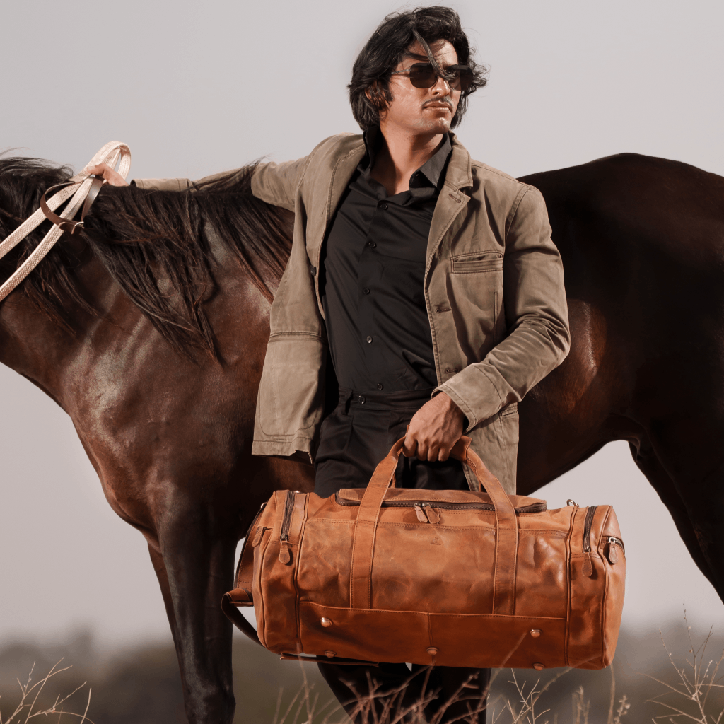 Havynhide Rishikesh Leather Duffle Bag by Havynhide — view 7 of 7