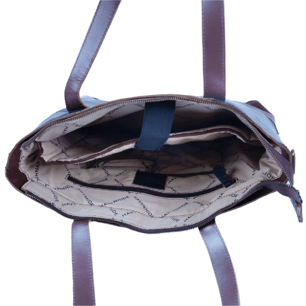 Hema leather tote bag by Havynhide — view 6 of 7