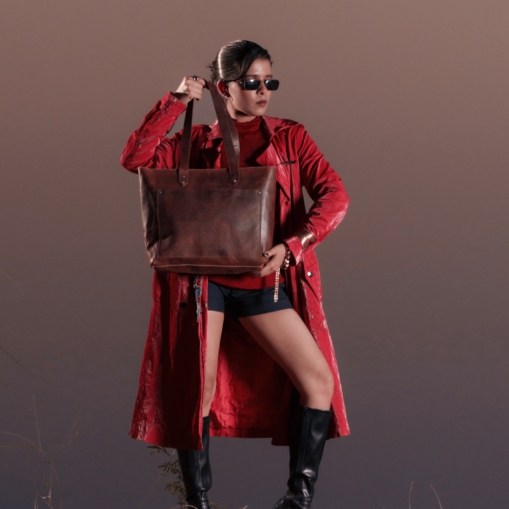 Kajol leather tote bag by Havynhide — view 7 of 7