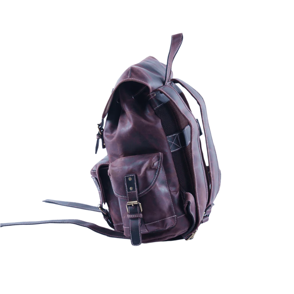 Yuvraj leather backpack by Havynhide — view 4 of 8