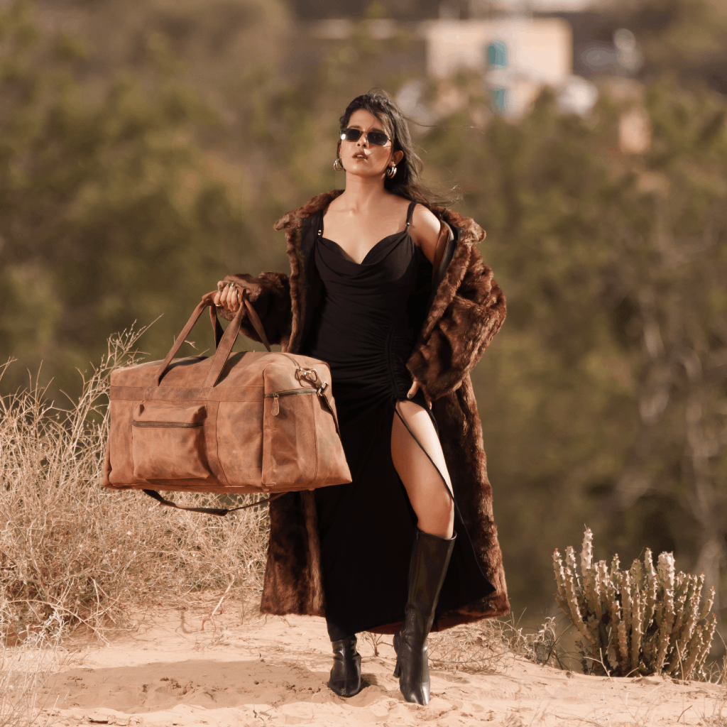 Havynhide Kochi Leather Duffle Bag by Havynhide — view 7 of 7