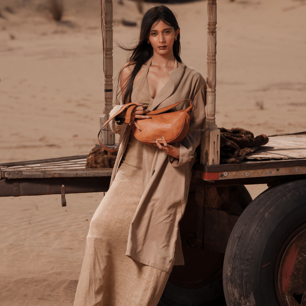 Shraddha leather bum bag by Havynhide — view 4 of 4