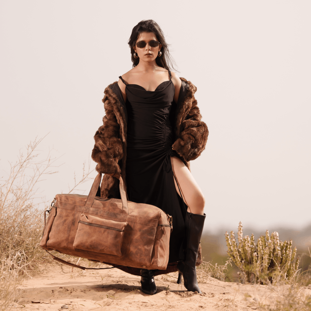 Havynhide Kochi Leather Duffle Bag by Havynhide — view 2 of 7