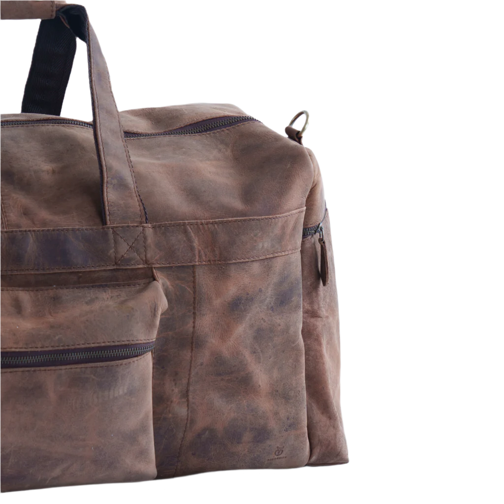 Havynhide Kochi Leather Duffle Bag by Havynhide — view 5 of 7