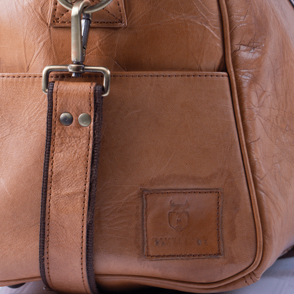 Havynhide Mumbai Leather Duffle Bag by Havynhide — view 6 of 8
