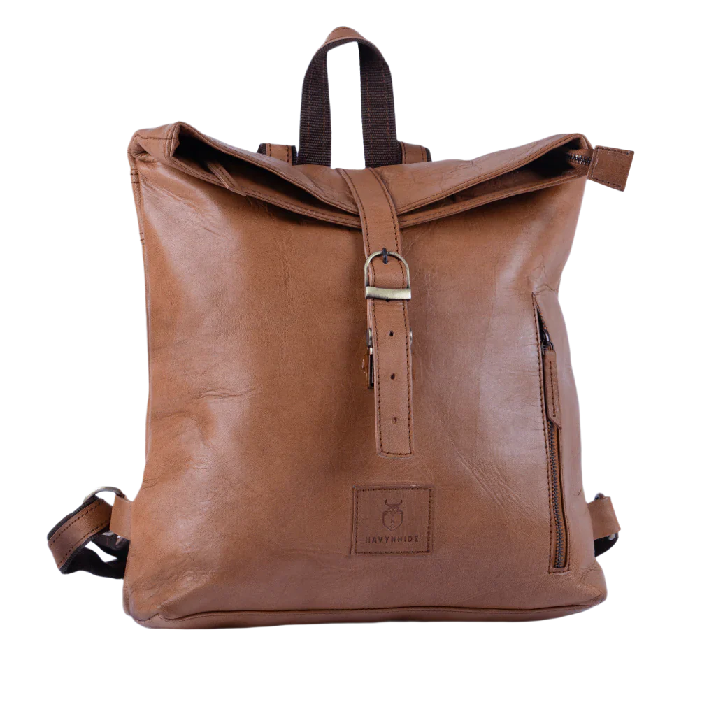Sehwag leather backpack by Havynhide — view 1 of 6