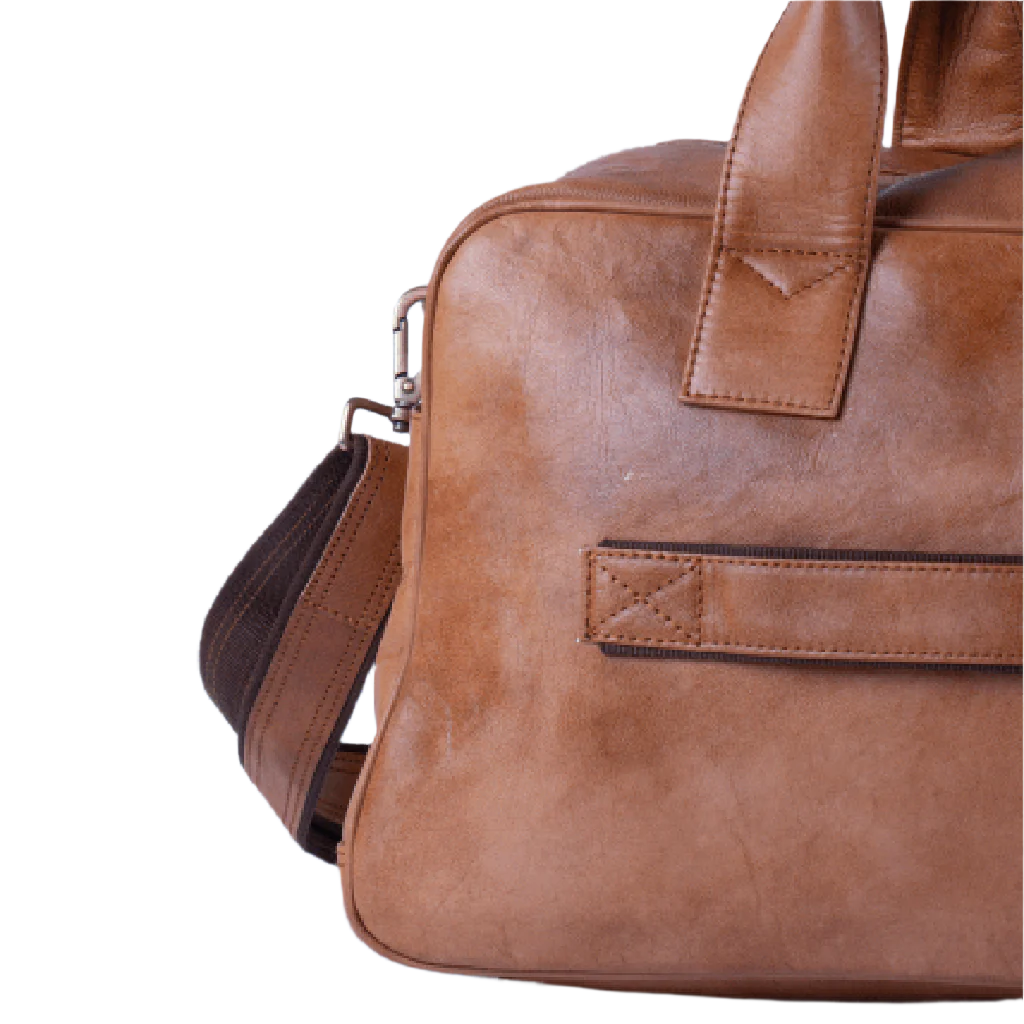 Havynhide Jaipur Leather Duffle Bag by Havynhide — view 3 of 7