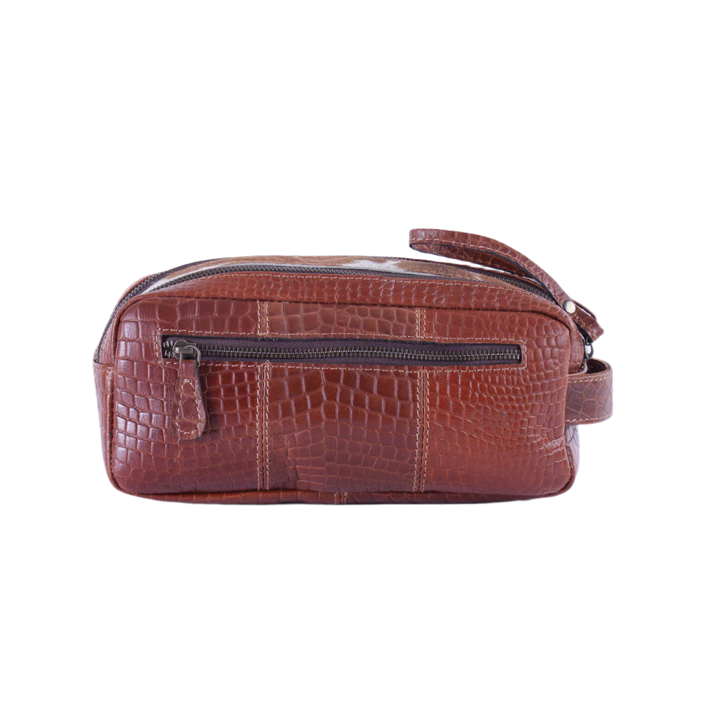 Dhawan leather toiletry bag by Havynhide — view 4 of 7
