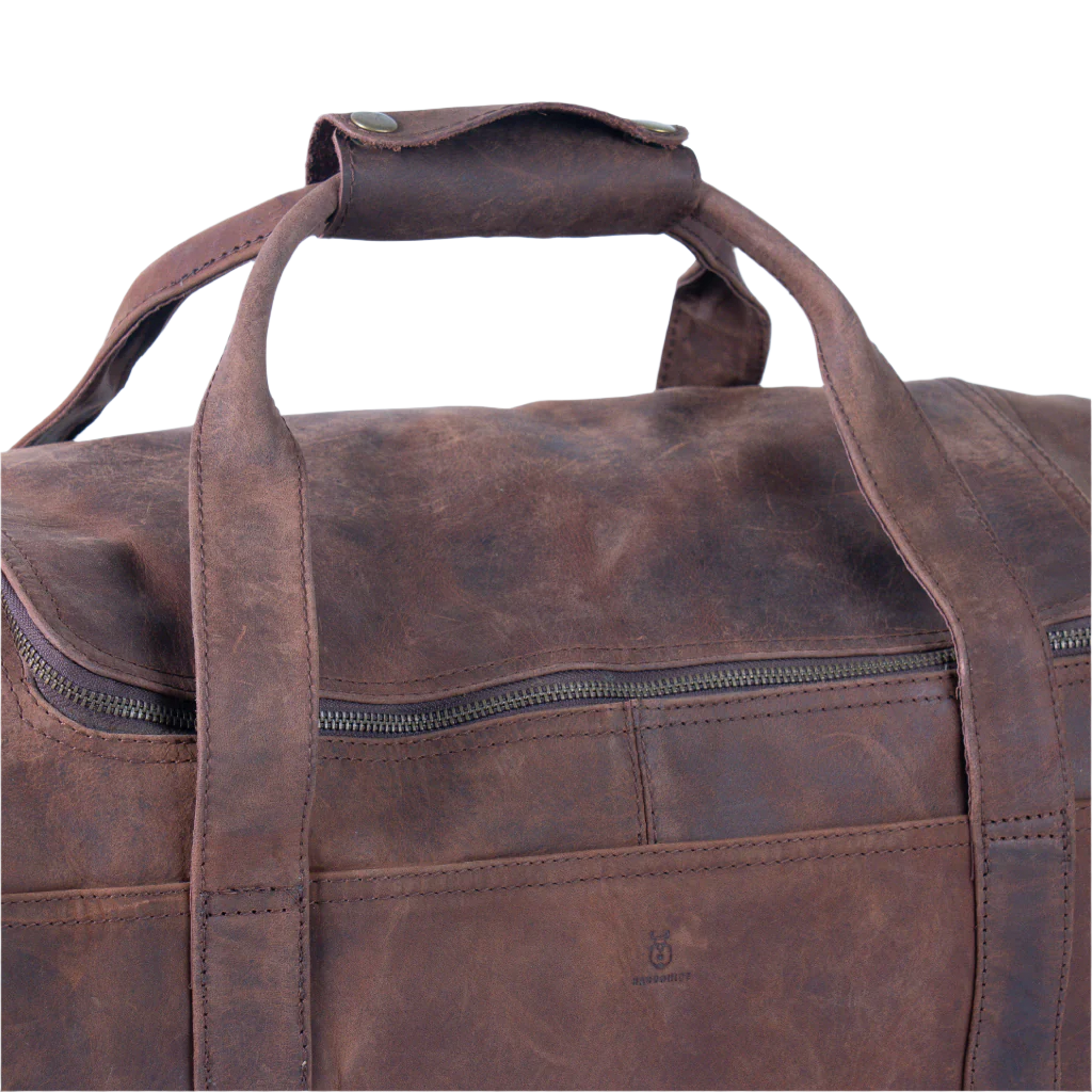 Havynhide Manali Leather Duffle Bag by Havynhide — view 5 of 7