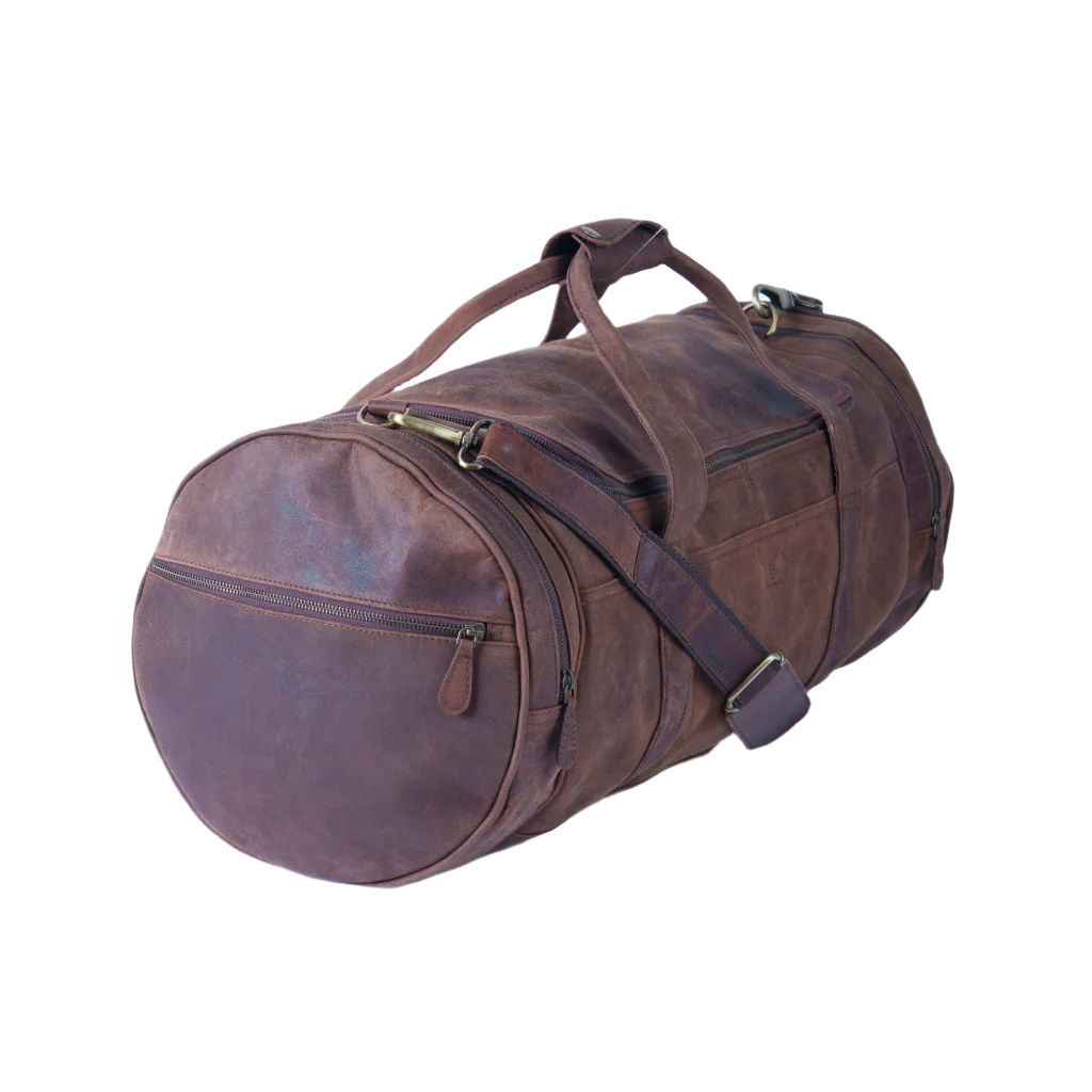 Havynhide Manali Leather Duffle Bag by Havynhide — view 4 of 7
