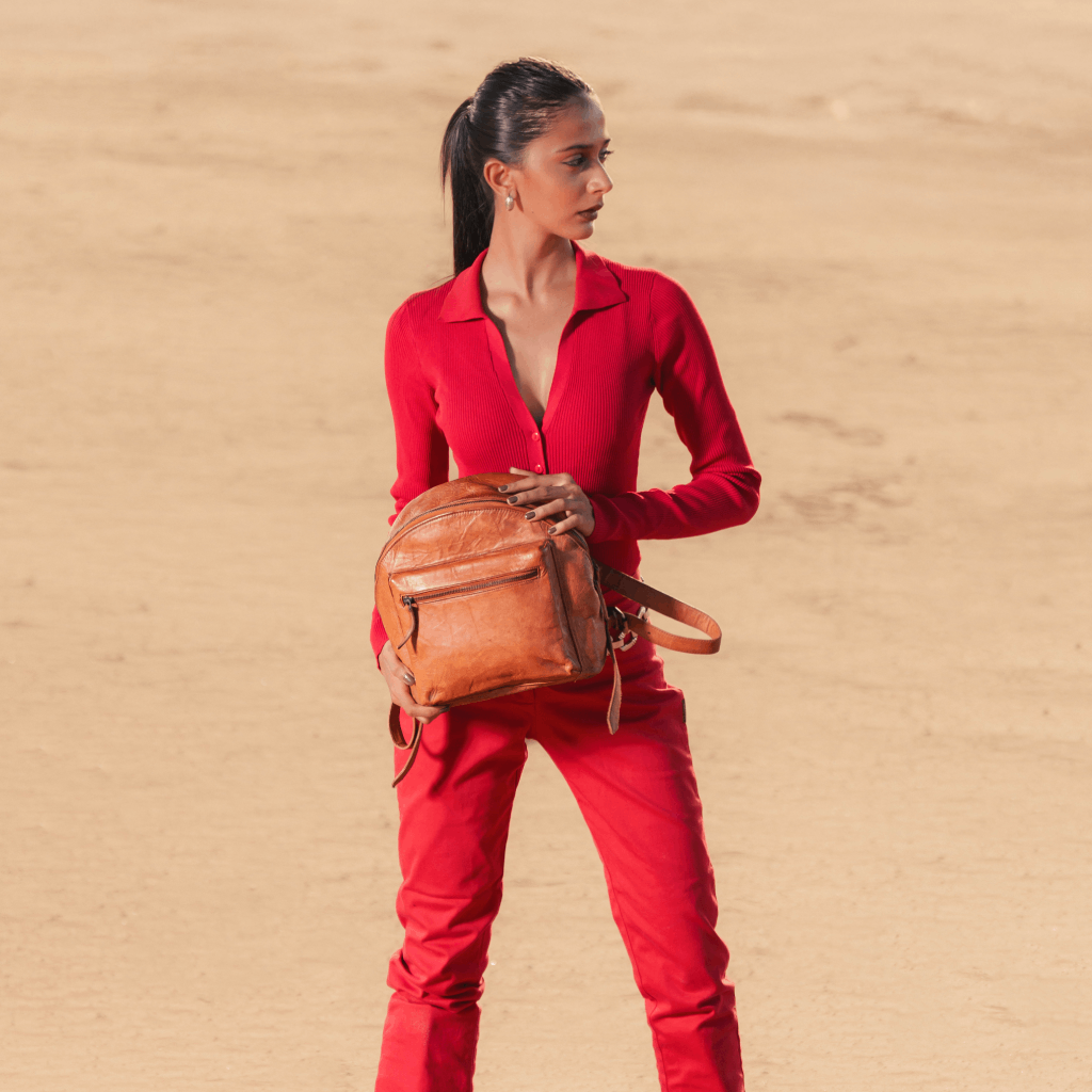 Dravid leather backpack by Havynhide — view 7 of 7