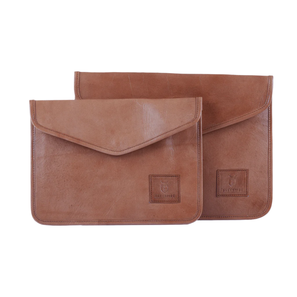 Malhotra leather laptop sleeve by Havynhide — view 3 of 8