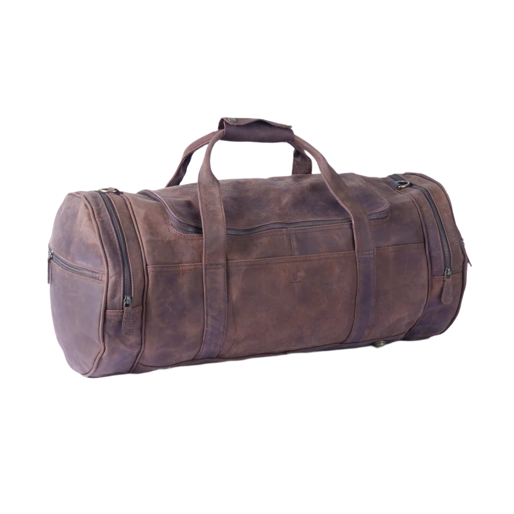 Havynhide Manali Leather Duffle Bag by Havynhide — view 3 of 7