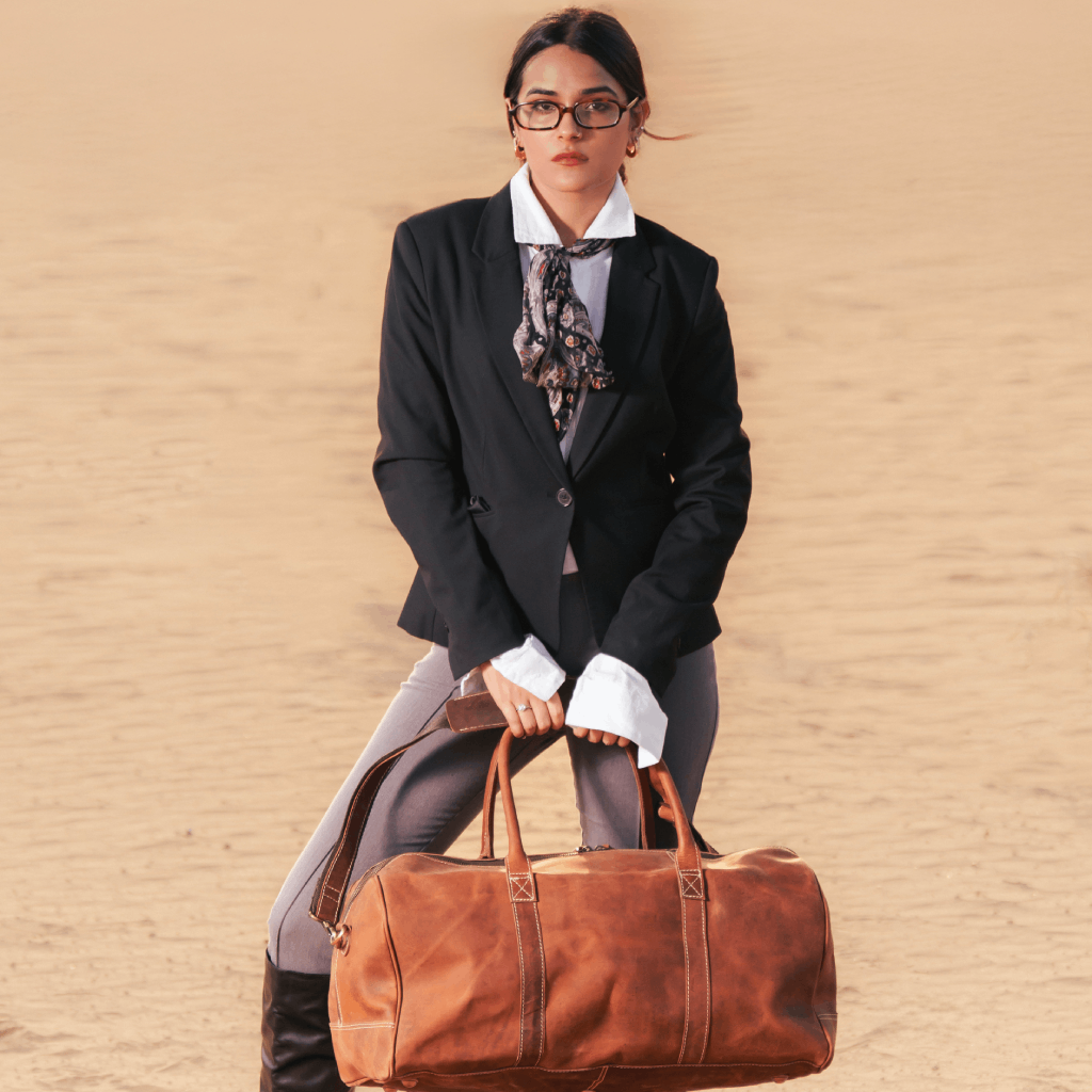 Havynhide Jodhpur Leather Duffle Bag by Havynhide — view 3 of 6
