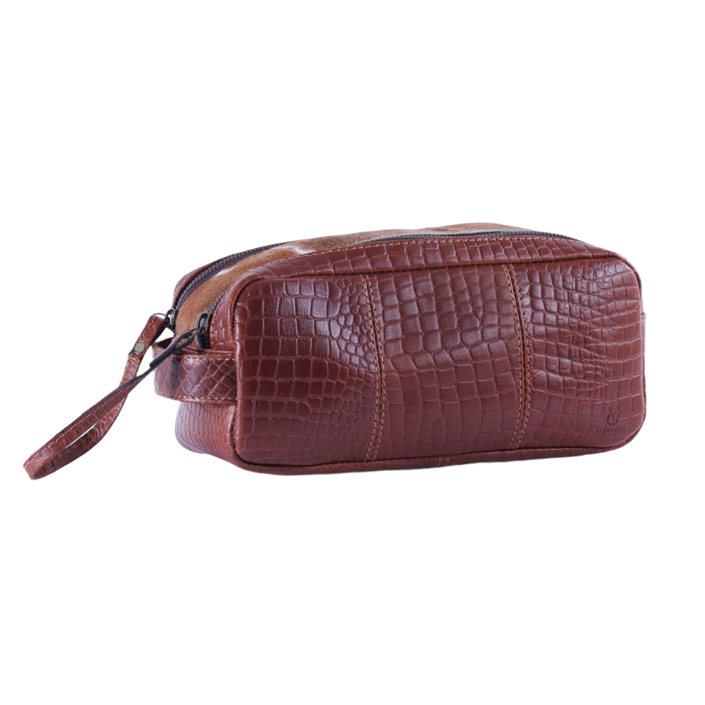 Dhawan leather toiletry bag by Havynhide — view 1 of 7