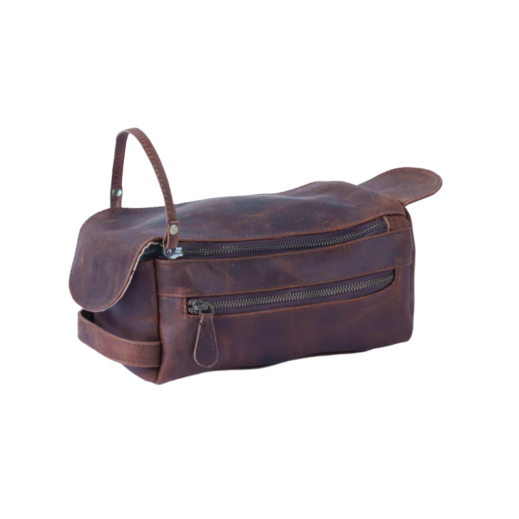 Kapoor leather toiletry bag by Havynhide — view 1 of 8