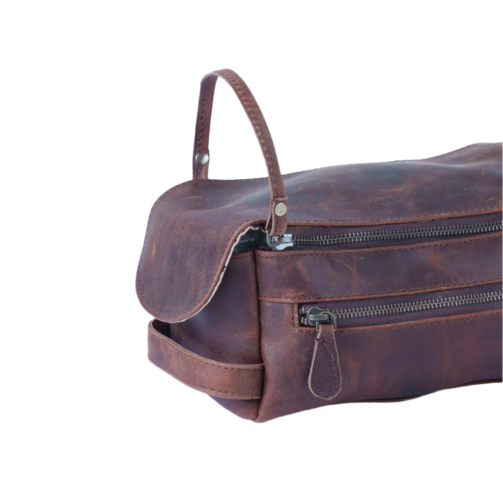 Kapoor leather toiletry bag by Havynhide — view 6 of 8
