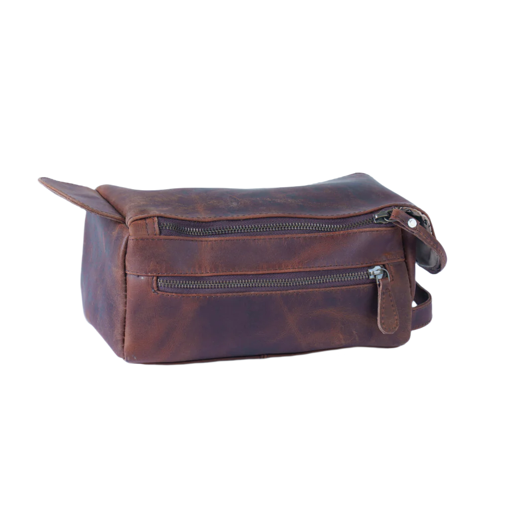 Kapoor leather toiletry bag by Havynhide — view 4 of 8