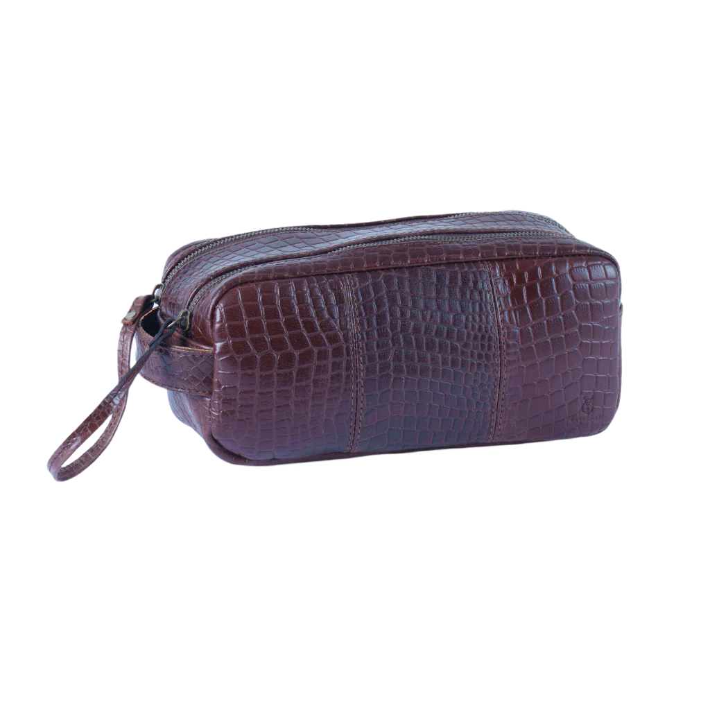 Khan leather toiletry bag by Havynhide — view 1 of 6