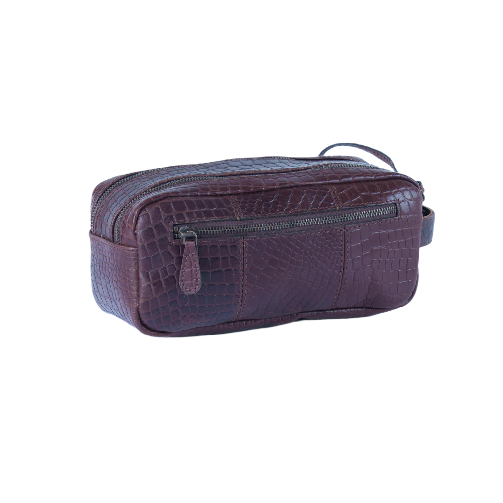 Khan leather toiletry bag by Havynhide — view 5 of 6