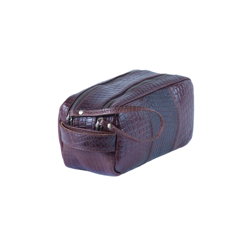 Khan leather toiletry bag by Havynhide — view 3 of 6