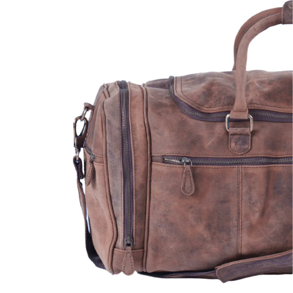 Havynhide Surat Leather Duffle Bag by Havynhide — view 5 of 7