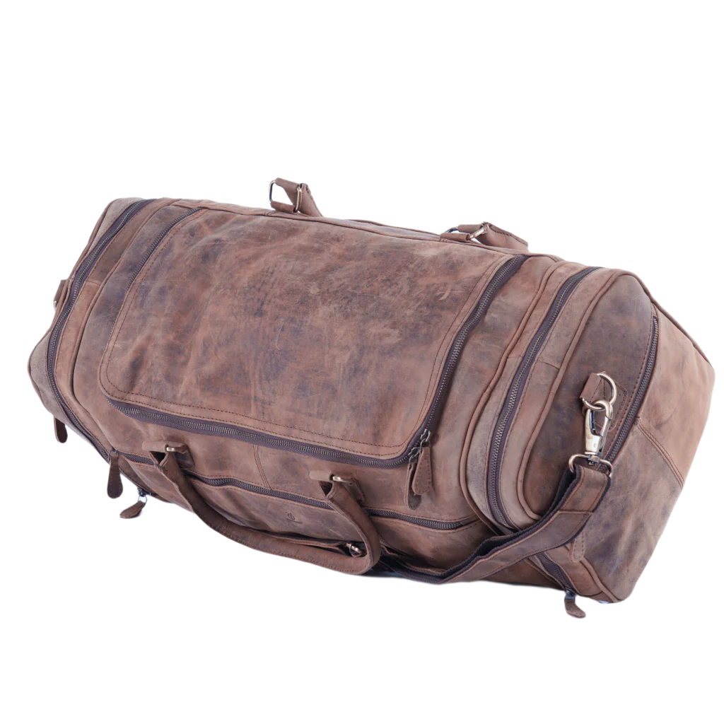 Havynhide Surat Leather Duffle Bag by Havynhide — view 4 of 7