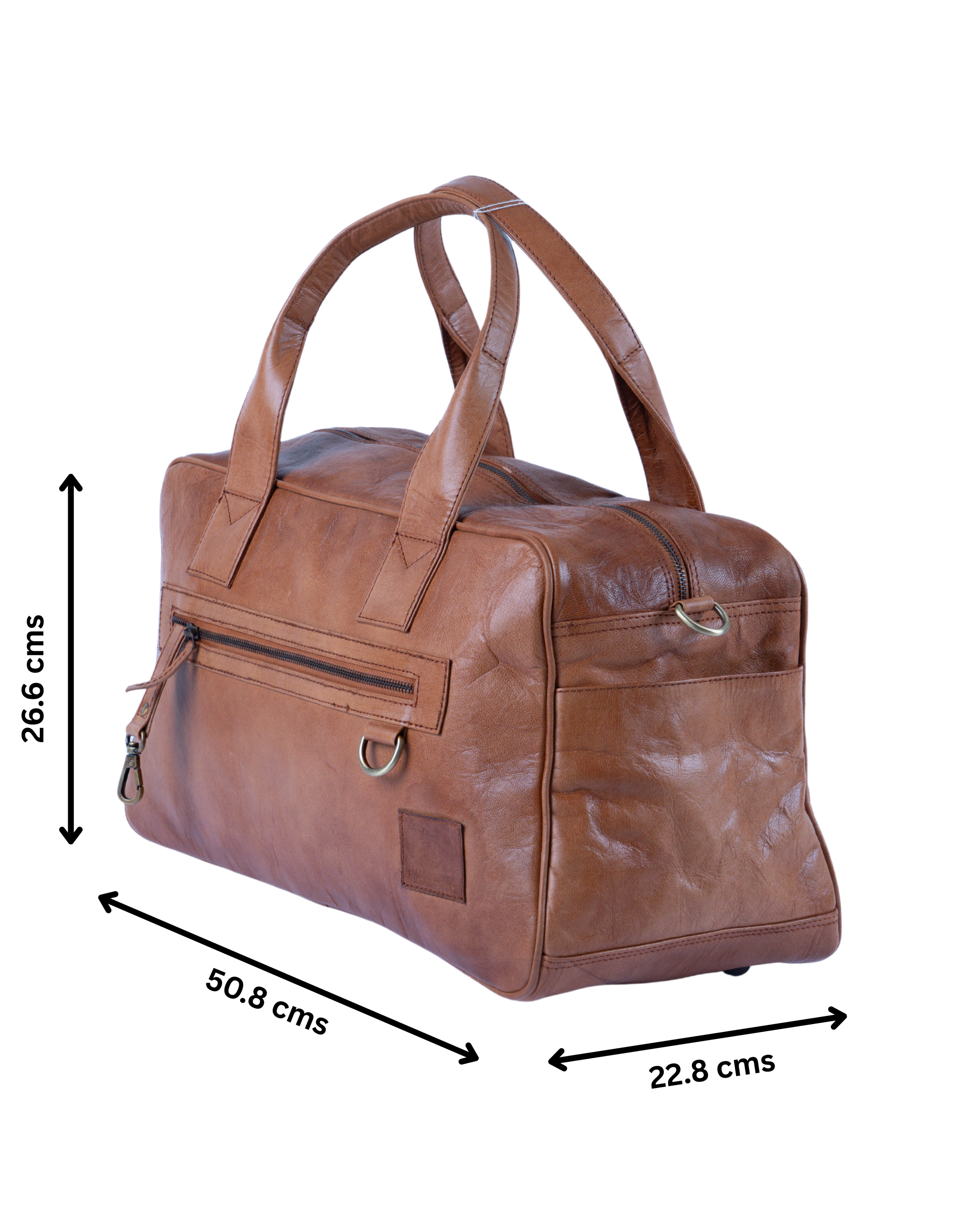 Havynhide Jaipur Leather Duffle Bag by Havynhide — view 4 of 7