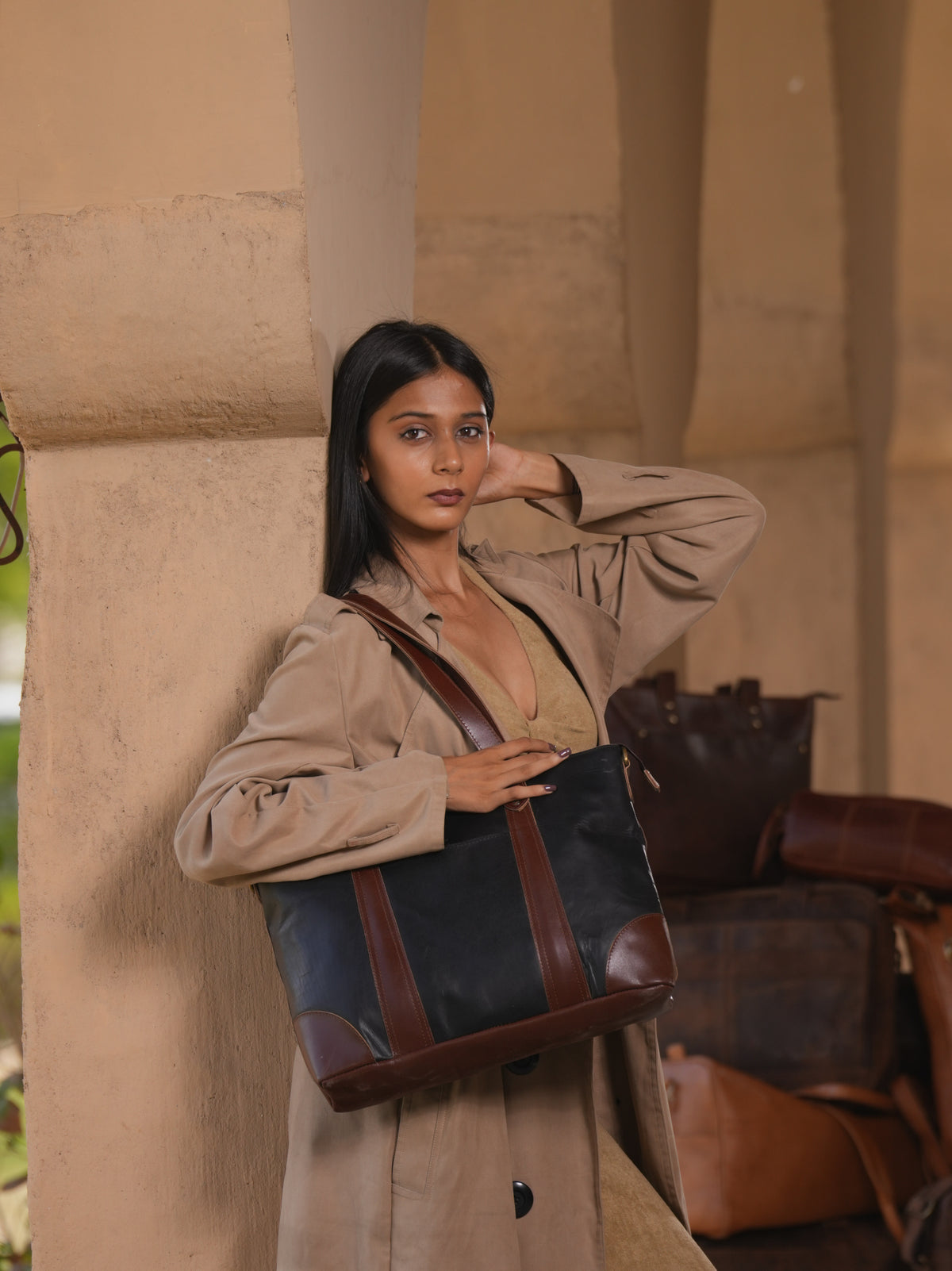 Hema leather tote bag by Havynhide — view 7 of 7