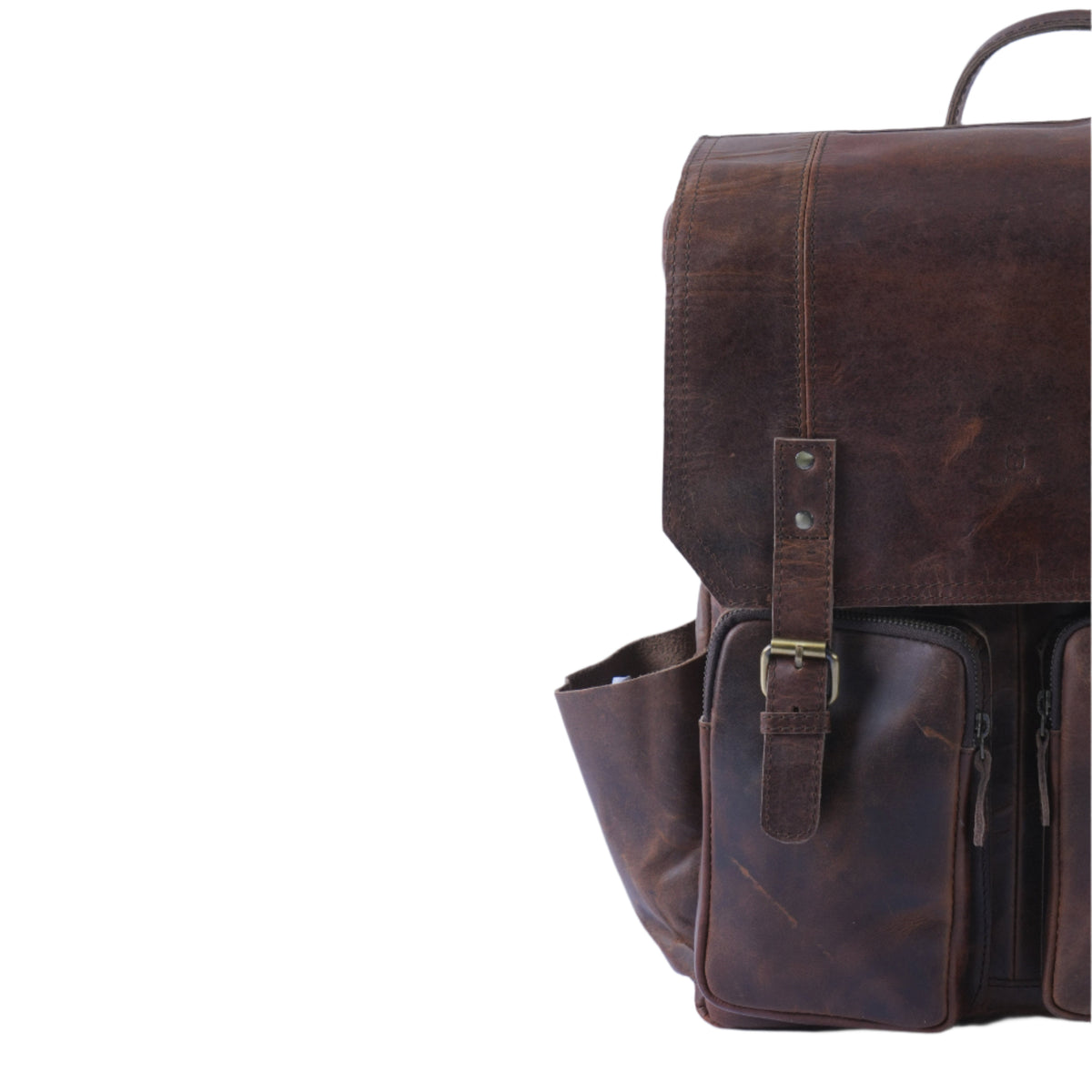 Tendulkar leather backpack by Havynhide — view 6 of 8