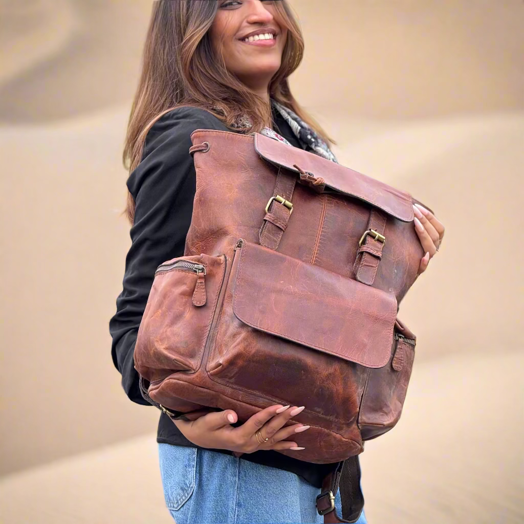 Kumble leather backpack by Havynhide — view 2 of 7
