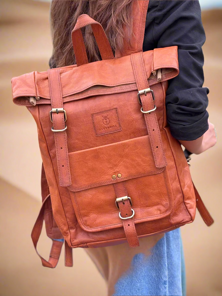 Kohli leather backpack by Havynhide — view 6 of 6