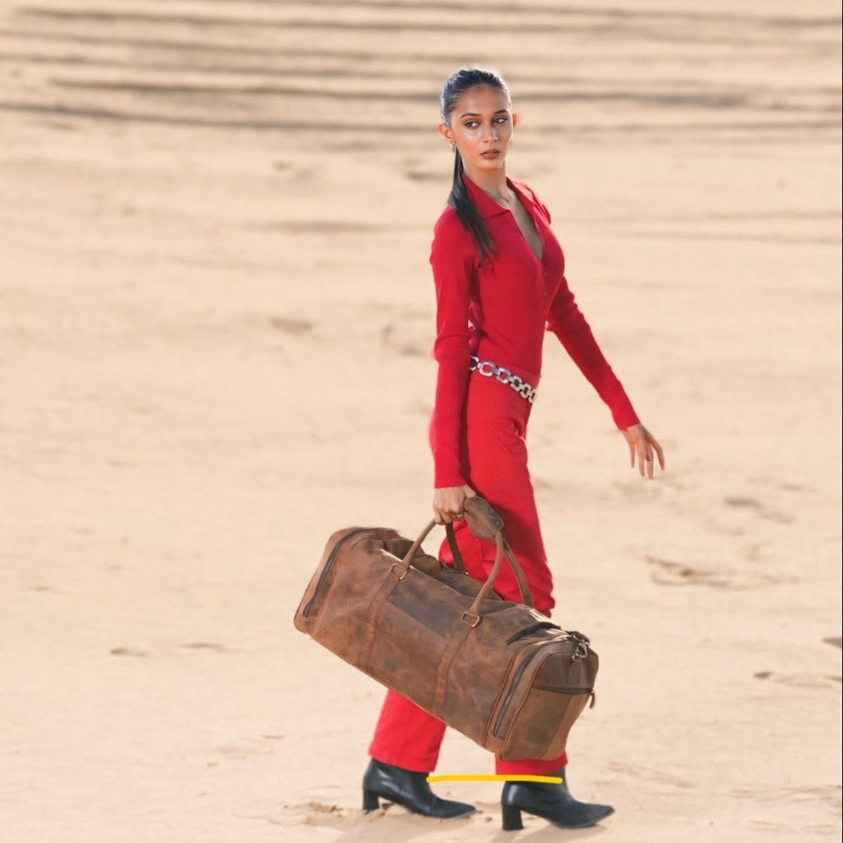 Havynhide Surat Leather Duffle Bag by Havynhide — view 7 of 7