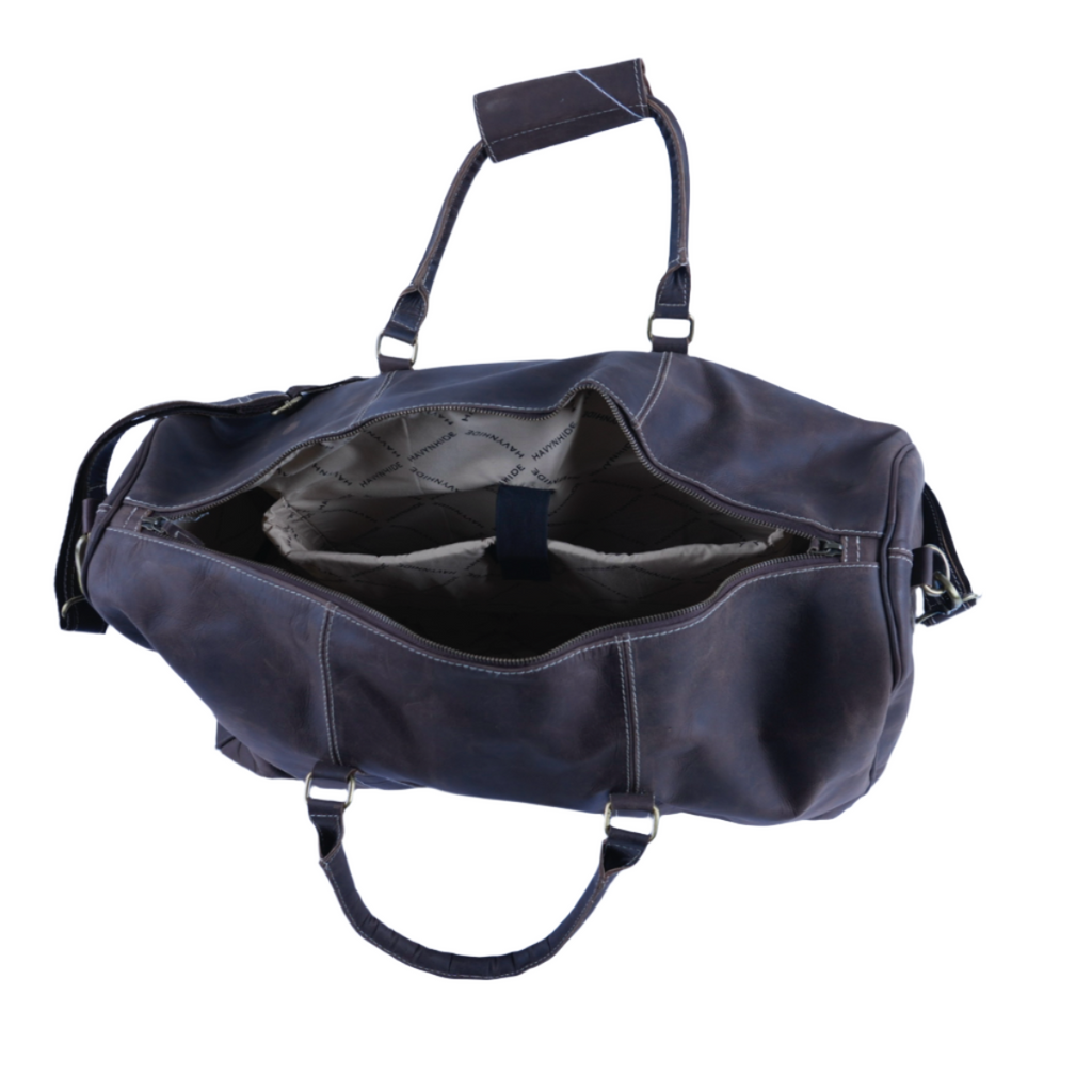 Havynhide Hyderabad Leather Duffle Bag by Havynhide — view 7 of 8