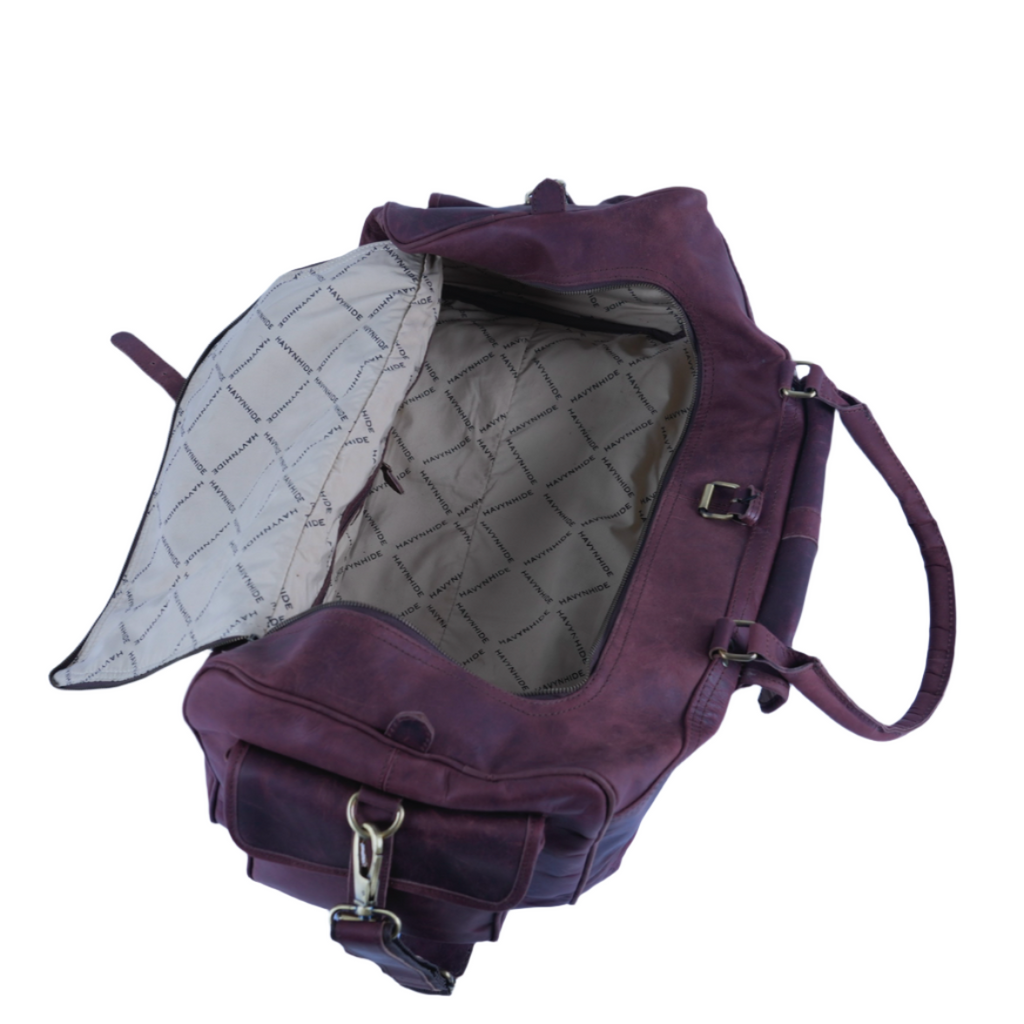Havynhide Kolkata Leather Duffle Bag by Havynhide — view 6 of 7