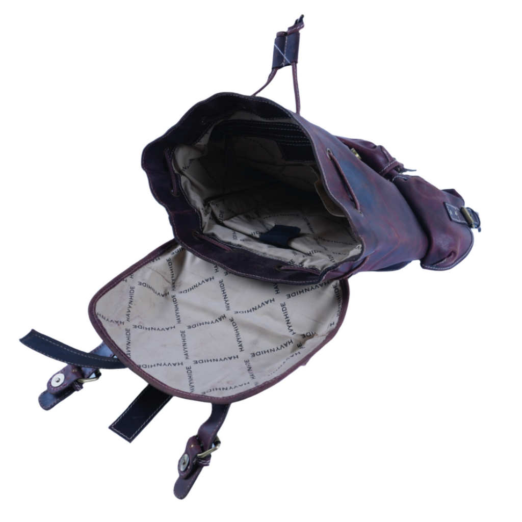 Yuvraj leather backpack by Havynhide — view 6 of 8