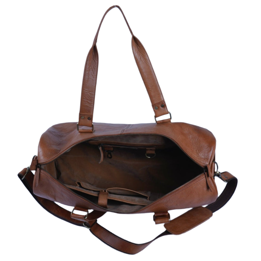 Havynhide Mumbai Leather Duffle Bag by Havynhide — view 7 of 8