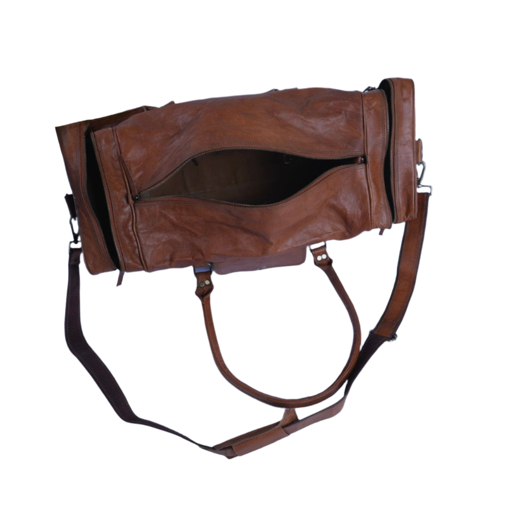 Havynhide Ahmedabad Leather Duffle Bag by Havynhide — view 6 of 8