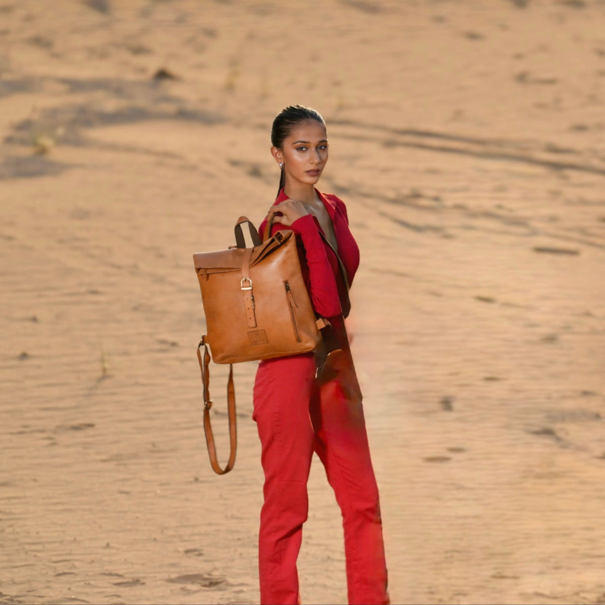 Sehwag leather backpack by Havynhide — view 2 of 6