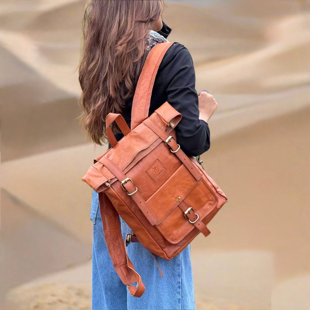 Kohli leather backpack by Havynhide — view 2 of 6