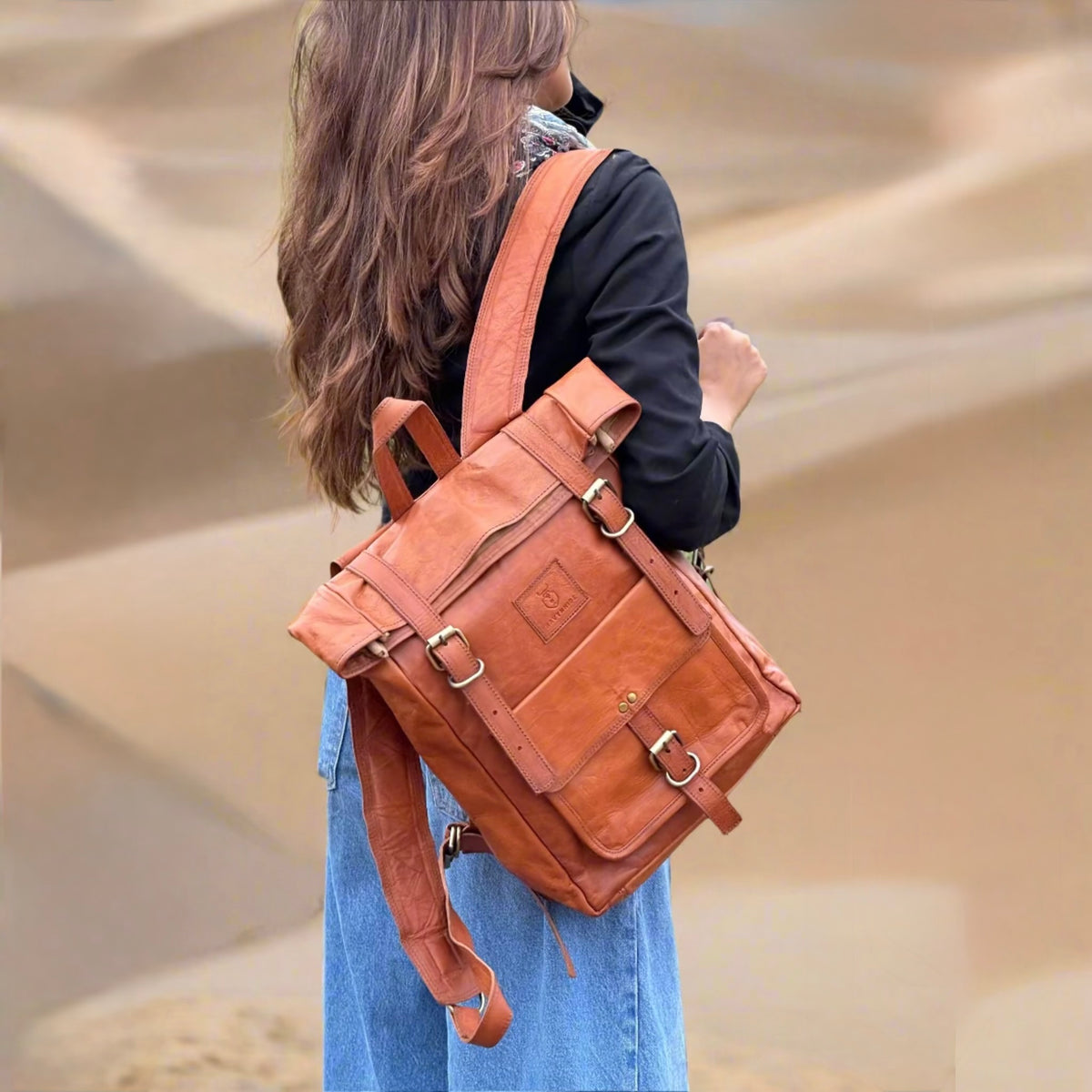 Kohli leather backpack by Havynhide — view 2 of 6