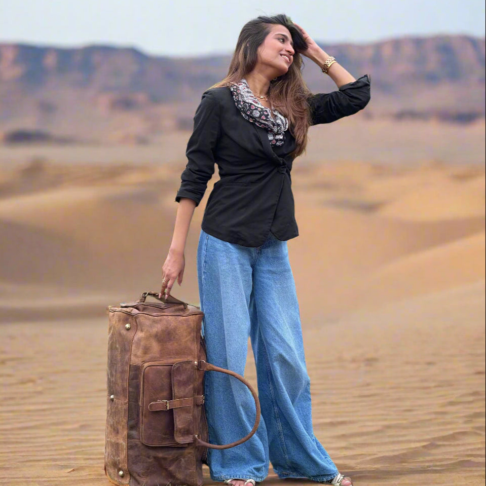 Havynhide Leh Leather Duffle Bag by Havynhide — view 2 of 7